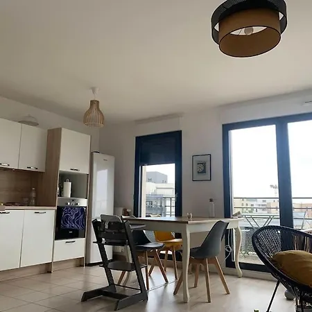 Family With Balcony Apartment